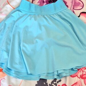 lululemon athletica Light Blue Circle Skirt long